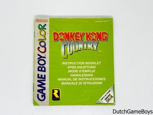 Gameboy Color - Donkey Kong Country - NEU6 - Manual, Consoles de jeu & Jeux vidéo, Jeux | Nintendo Game Boy, Envoi