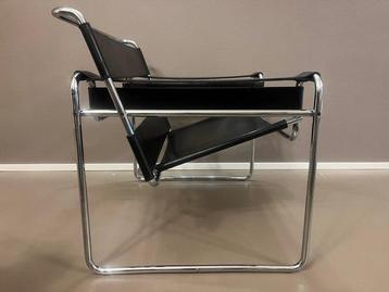 Gavina - Marcel Breuer - Fauteuil - Wassily Stoel - Leer