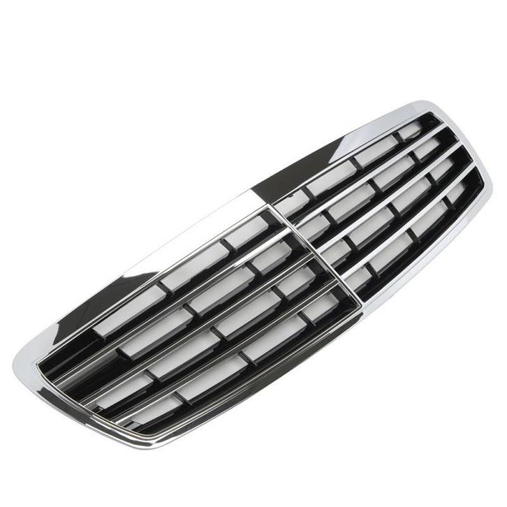 Grill | Mercedes-Benz E-Klasse W211 Sedan / S211 Estate 2002, Auto-onderdelen, Carrosserie, Nieuw, Mercedes-Benz, Verzenden