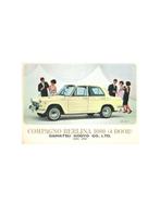 1967 DAIHATSU COMPAGNO BERLINA 800  BROCHURE ENGELS / SPAANS, Boeken, Ophalen of Verzenden, Nieuw