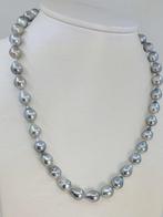 Halsketting 8x10mm zilveren Tahitiaanse parels, Handtassen en Accessoires, Nieuw