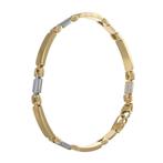 Bracelet - 18 carats Or blanc, Or jaune