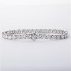 Zonder minimumprijs - Armband - 14 karaat Witgoud - 15.22ct., Handtassen en Accessoires, Armbanden, Nieuw