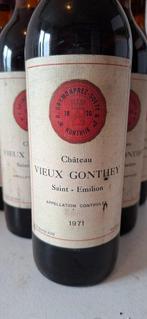 1971 Chateau Vieux Gonthey - Saint-Émilion - 6 Flessen (0.75, Nieuw