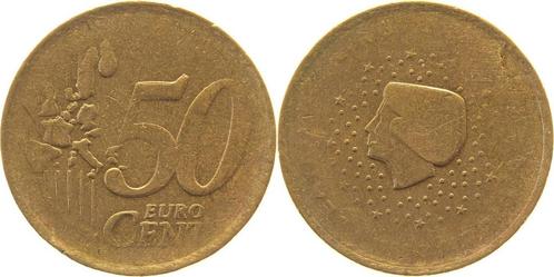 Nederland Fehlpraegung 50 Cent 1999 Nl auf 20 Cent Rohlin..., Postzegels en Munten, Munten | Europa | Niet-Euromunten, België