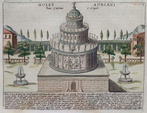 Europe, Carte - Italie / Latium / Rome / Mole Adriana; G., Boeken, Atlassen en Landkaarten