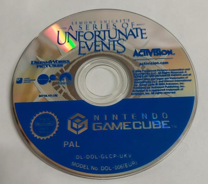 Lemony Snickets losse disc (gamecube used game), Games en Spelcomputers, Games | Nintendo GameCube, Ophalen of Verzenden