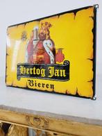 Hertog Jan Bier, Emaille Reclamebord, 1980 - Panneau - Émail