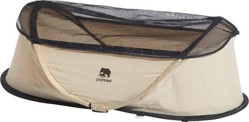 DERYAN Infant BabyBox Campingbedje - Cream - Katoen, Kinderen en Baby's, Babyparken, Nieuw, Verzenden