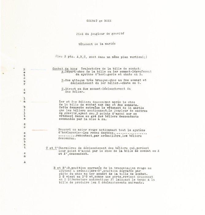 Marcel Duchamp e Man Ray - Combat de boxe, Antiek en Kunst, Antiek | Overige Antiek