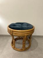 Ottoman - Bambou - Repose-pieds vintage