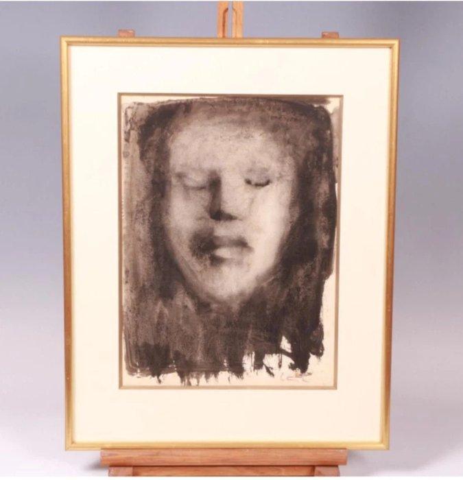 Leonor Fini (1907-1996) - Portrait dhomme, Antiek en Kunst, Kunst | Schilderijen | Modern
