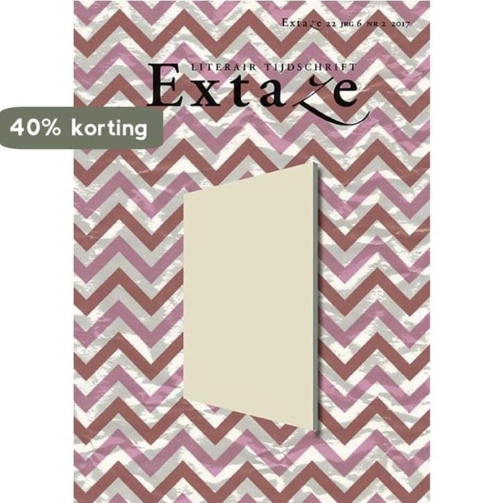 Extaze 22 zesde jaargang nr. 2, Juni 2017 9789062659623, Boeken, Literatuur, Zo goed als nieuw, Verzenden