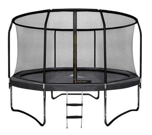 Veilige Trampoline 244 cm met Net en Ladder - Geschikt vo..., Kinderen en Baby's, Speelgoed | Buiten | Trampolines, Nieuw, Ophalen of Verzenden