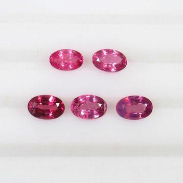 5 pcs Roze Spinel - 2.68 ct - nternational Colored Gemstone beschikbaar voor biedingen