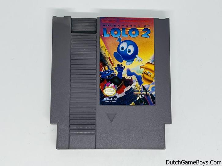 Nintendo Nes - Adventures Of Lolo 2 - USA, Games en Spelcomputers, Games | Nintendo NES, Gebruikt, Verzenden