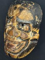 Noh masker - Onimen van hout - Vroege Edo periode