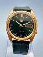 Seiko - 7009 - Japan Made - Serviced - Green Dial & Gold