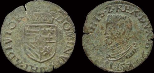 Demi-liard Southern Netherlands Brabant Filip Ii demi lia..., Postzegels en Munten, Munten | Europa | Niet-Euromunten, België
