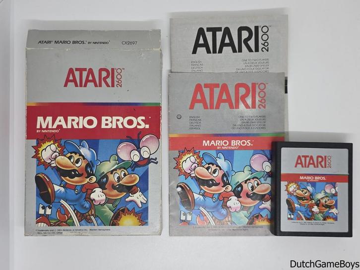 Atari 2600 - Mario Bros., Games en Spelcomputers, Spelcomputers | Atari, Gebruikt, Verzenden