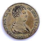 Spanje. Fernando VII (1813-1833). 4 Reales 1823 Valencia -, Timbres & Monnaies