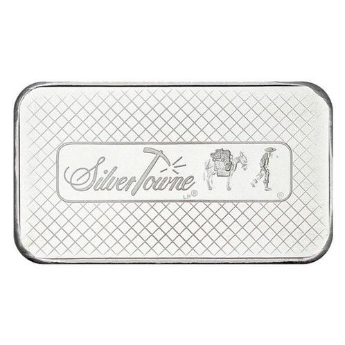 5 Troy Ounce - Zilver .999 - 5 oz Prospector 999 Fine Silver, Postzegels en Munten, Edelmetalen en Baren