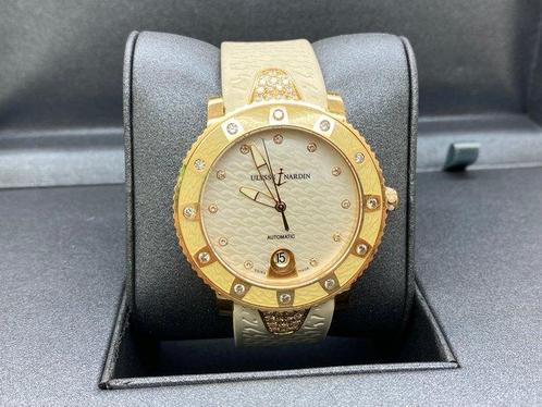 Ulysse Nardin - Lady diver Mop Diamond - 8106-101 - Unisexe, Handtassen en Accessoires, Horloges | Heren