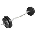 vidaXL Halter met gewichten 30 kg, Verzenden, Nieuw