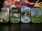 Pokémon GO - Mini Tins 4x - Box, Hobby en Vrije tijd, Verzamelkaartspellen | Pokémon, Nieuw