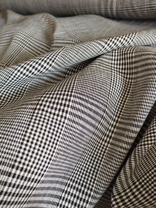 Tartan in katoen 400x140 - Textiel - 400 cm - 140 cm, Antiek en Kunst, Antiek | Tapijten, Tafelkleden en Textiel