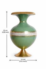 Vaas - Porselein - Italiaanse mid-century hand-, Antiek en Kunst