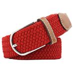 Fako Fashion® - Elastische Riem - Canvas - Gevlochten -, Verzenden