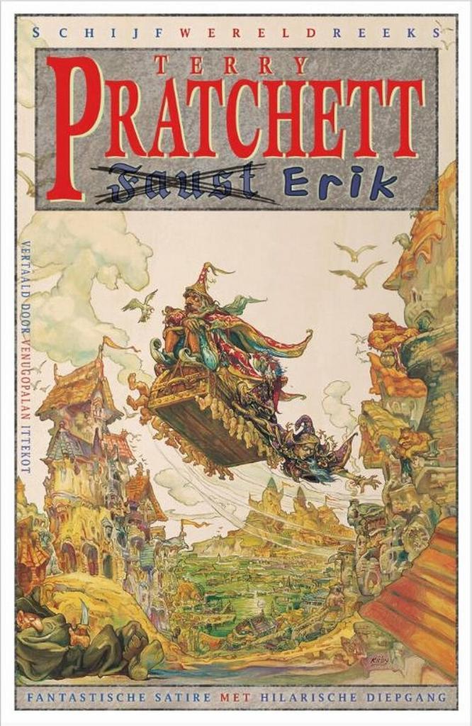 Faust Erik / Schijfwereld / 9 9789022551219 Terry Pratchett, Boeken, Fantasy, Gelezen, Verzenden