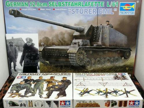 Tamiya + Trumpeter - Jouet Germania 1942/45 con 5 kit nuovi, Kinderen en Baby's, Speelgoed | Overig
