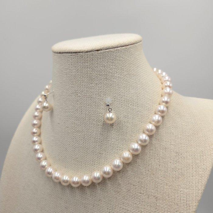 Zonder minimumprijs - Halsketting - 14 karaat Zilver,, Bijoux, Sacs & Beauté, Colliers