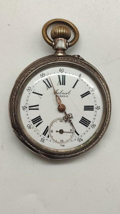 Gabriel - Geneve  - Orologio da Taschino - 1850-1900, Handtassen en Accessoires, Horloges | Heren