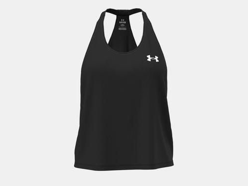 Under Armour Tech Swing Tank-Blk - Maat XS, Kleding | Dames, Topjes, Zwart, Maat 34 (XS) of kleiner, Nieuw, Zonder mouw, Ophalen of Verzenden