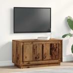 vidaXL TV Kast Oud hout 80 x 35 x 45 cm Bewerkt hout, Huis en Inrichting, Kasten |Televisiemeubels, Verzenden, Nieuw