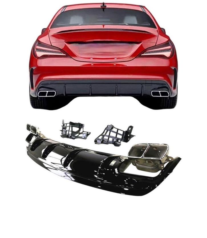 Diffuser Geschikt Voor Mercedes CLA W117 C117 AMG line, Auto-onderdelen, Overige Auto-onderdelen, Nieuw, Mercedes-Benz, Ophalen of Verzenden