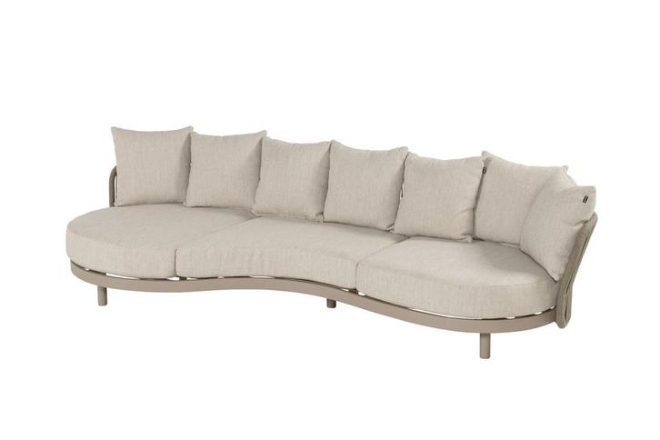 Hartman Bjorn loungebank taupe |, Tuin en Terras, Tuinsets en Loungesets