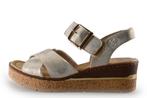 Rieker Sandalen in maat 39 Beige, Verzenden, Beige, Sandalen of Muiltjes, Zo goed als nieuw