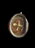 Reliquaire - Métal argenté - 1700-1750 - Sainte Croix de