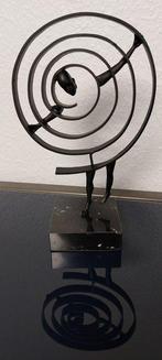 sculptuur, Spiralentänzer - 29 cm - Metaal