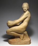 László Gabay (1897-1952). - sculptuur, Art Deco Lady