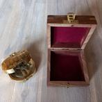 Compas de marin - Laiton - stenley london kompas, Antiek en Kunst