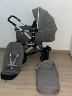 Joolz Geo 2 Graphite Grey kinderwagen 3-in-1 Compleet Set, Kinderen en Baby's, Overige merken, Met reiswieg, Combiwagen, Zo goed als nieuw