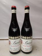 1967 Giacomo Borgogno - Barolo Riserva - 2 Flessen (0.72L), Verzamelen, Nieuw