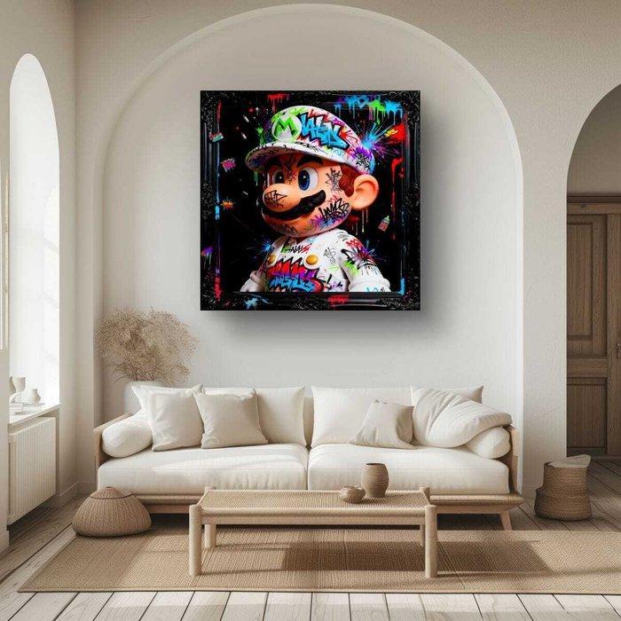 Urban3DArt (1971) - Graffiti Mario Limited Edition, Antiek en Kunst, Kunst | Designobjecten