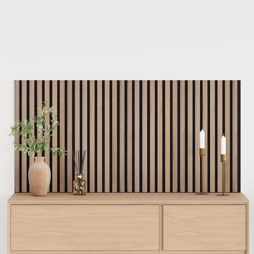 vidaXL Akoestische wandpanelen 2 st latten 60,5x60 cm, Doe-het-zelf en Bouw, Platen en Panelen, Nieuw, Verzenden