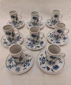 Blue Danube U.S. - Koffieservies (17) - Porselein - Set, Antiquités & Art